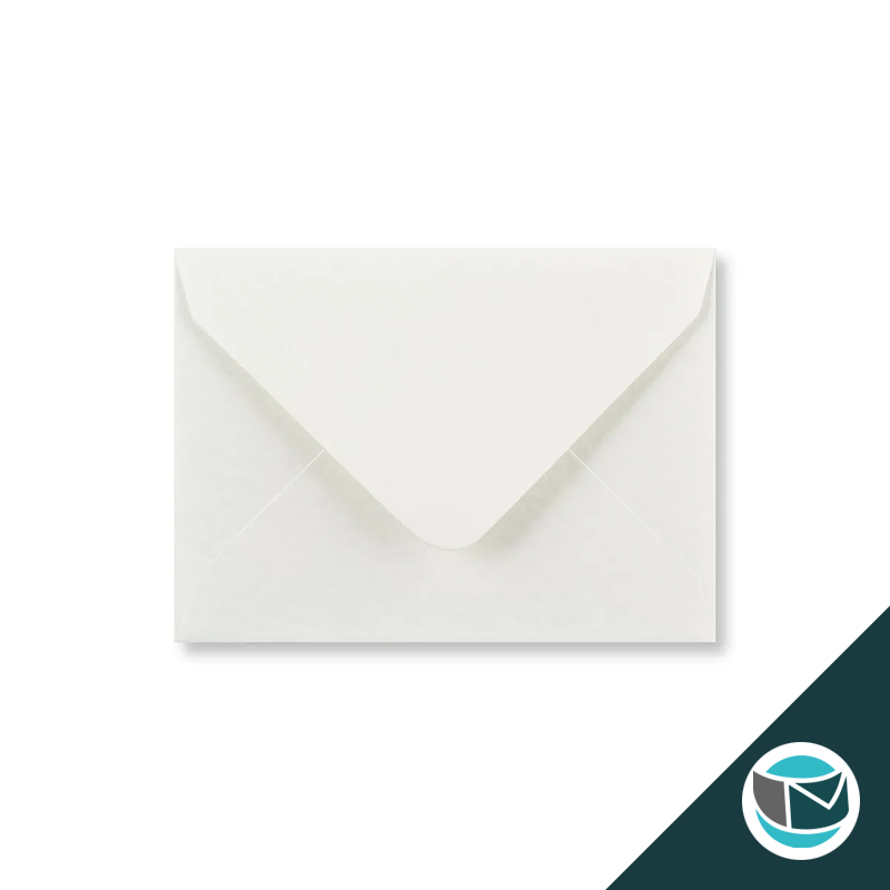 Gekleurde Envelop - 82x113 mm (C7) - Wit Gehamerd 100 grams
