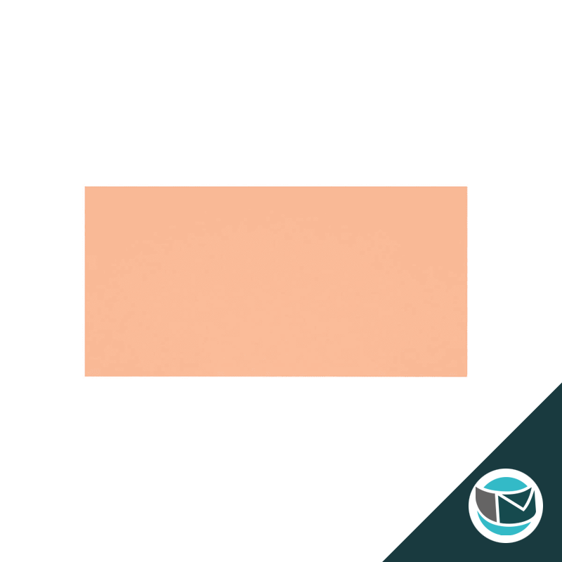 Gekleurde Premium Envelop - 110x220 mm (DL) - Zalmroze