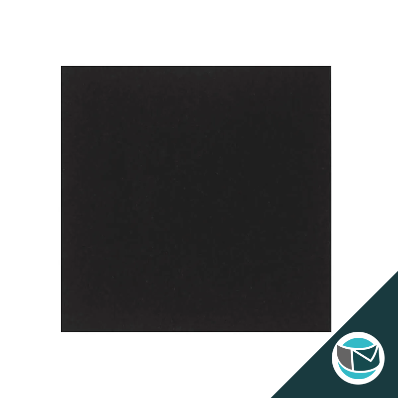 Gekleurde Premium Envelop - 130x130 mm - Zwart