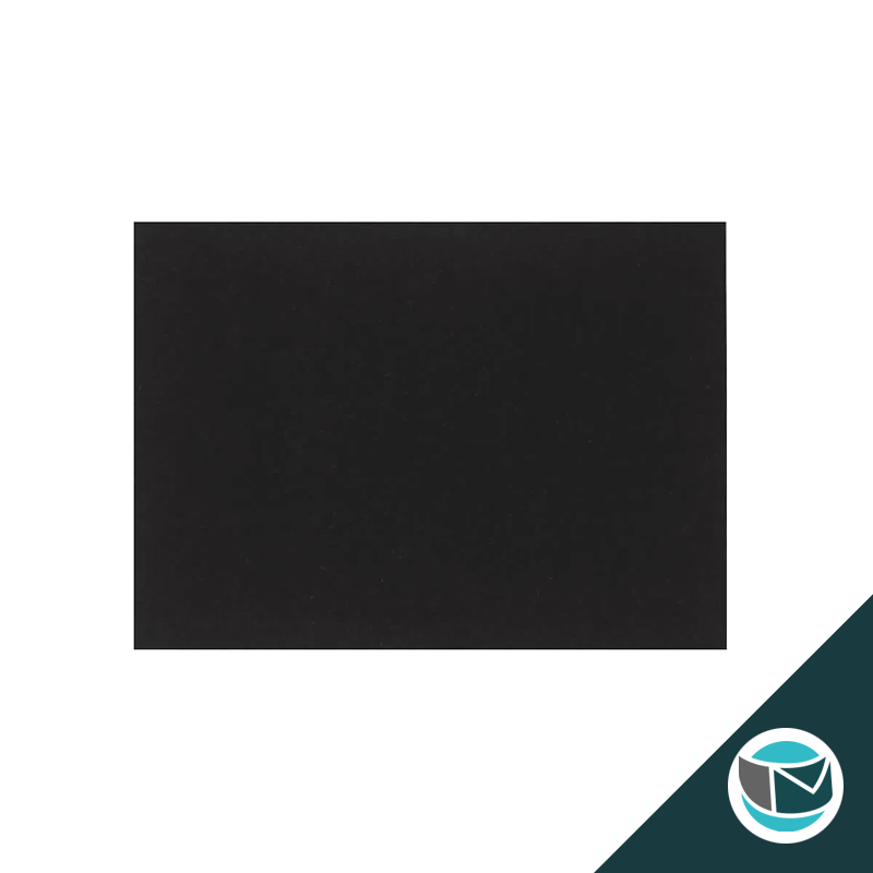 Gekleurde Premium Envelop - 114x162 mm (C6) - Zwart