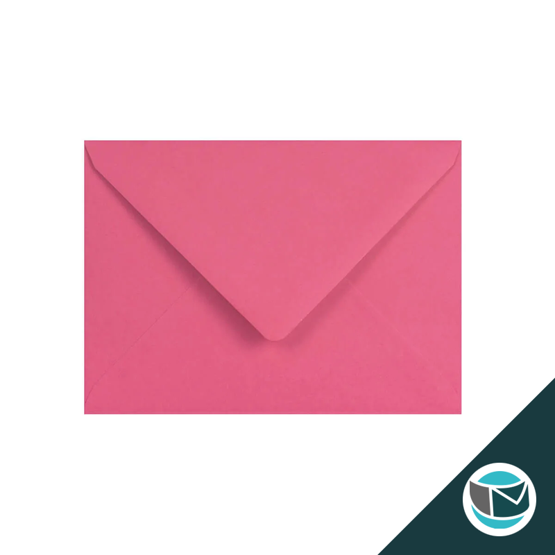Gekleurde Premium Envelop - 125x175 mm - Helder Roze