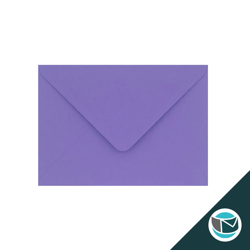 Gekleurde Premium Envelop - 125x175 mm - Paars