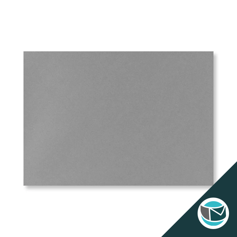 Gekleurde Envelop - 133x184 mm - Donkergrijs 120 grams