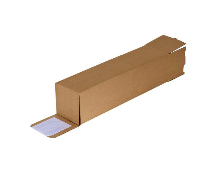 Zelfklevende vierkante verzendkoker Strip + Retourstrip A0+ (gebundeld: 20 stuks)